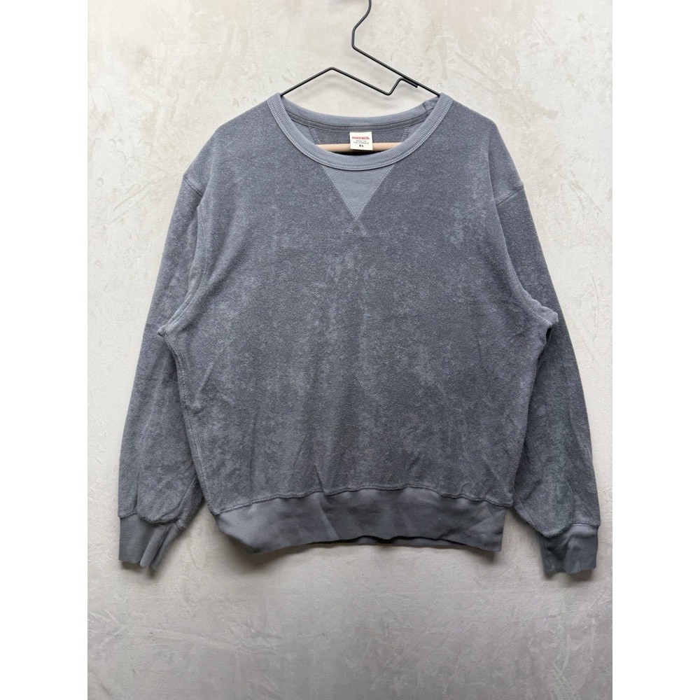 Birdwell Beach Britches Sweater Mens Extra Large Gray French Terry Sweatshirt